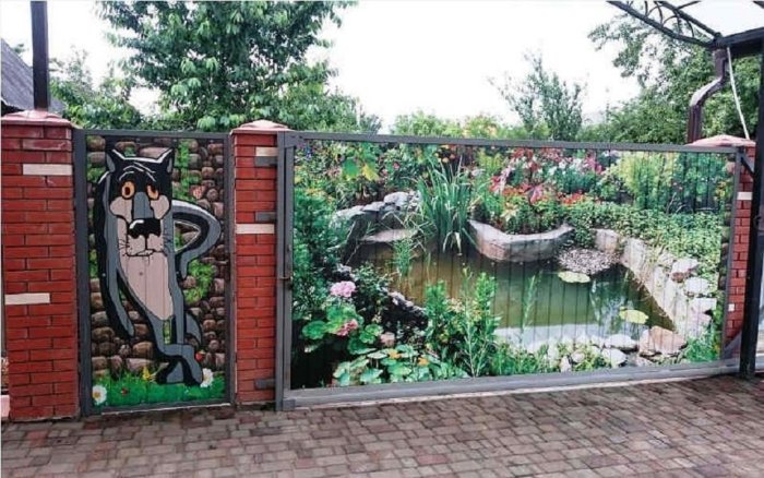 Профнастил с рисунком: преимущества и сфера применения 01 Профнастил с рисунком: преимущества и сфера применения 01