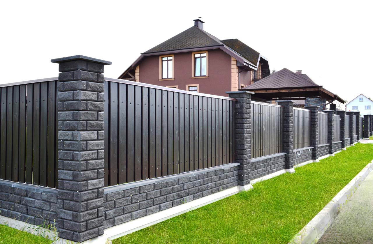 Типы штакетников для строительства заборов 01