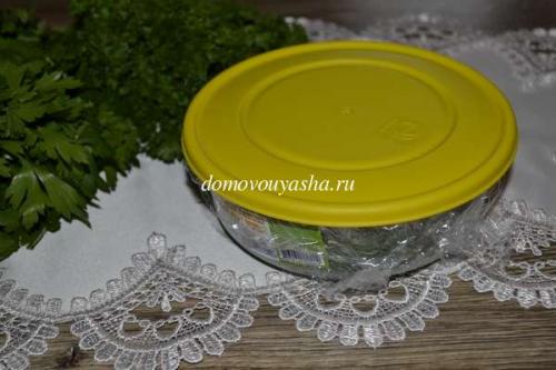 Как заморозить петрушку кубиками. Как заморозить петрушку