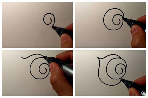 Роза рисунок. Рисуем розу быстро