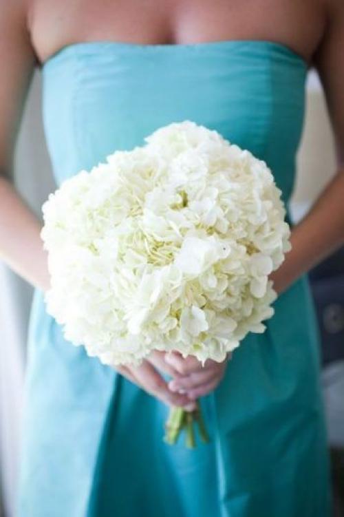 Букет из одного цветка гортензии. Разнообразие монобукетов