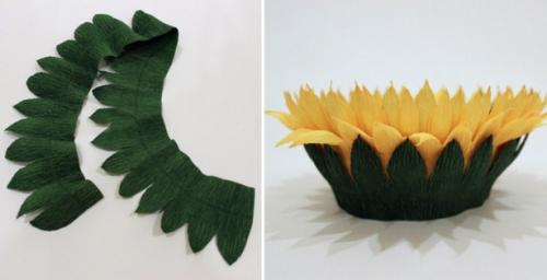 Букет из одного цветка с конфетой. Красивый букет из конфет и гофрированной бумаги в корзине