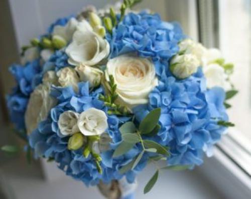 Букет из одного цветка гортензии. Разнообразие монобукетов