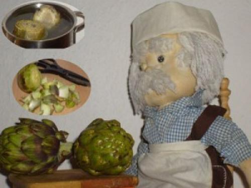 Как готовят и как едят артишок