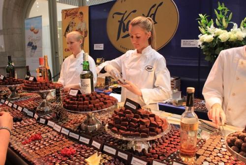 Фестиваль шоколад в Перудже.