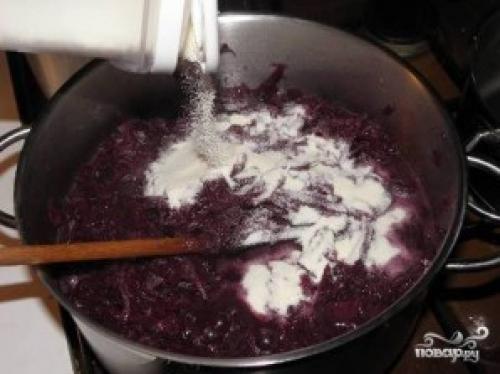 Тушеная краснокочанная капуста по-чешски. Тушеная красная капуста по-чешски