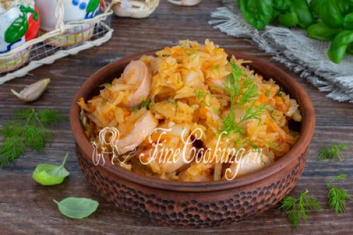 Тушеная капуста красная. Тушеная красная капуста 10