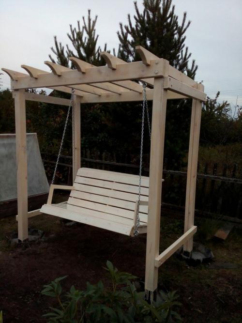 Смастерил качели 02