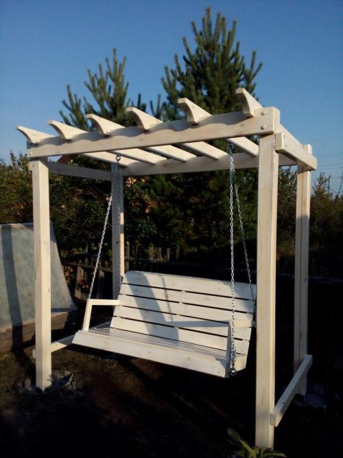 Смастерил качели 05