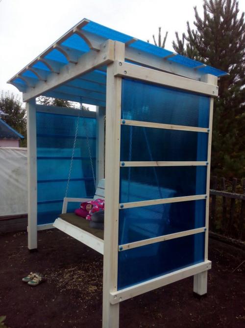 Смастерил качели 06