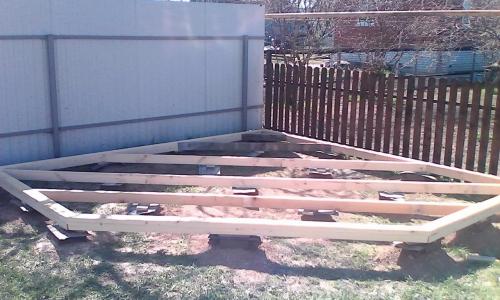 Строительство беседки 03