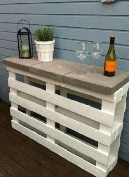 Мебель. Идеи из поддонов 02