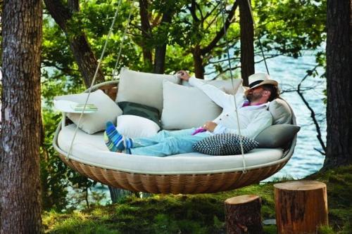 Идеи качелей для отдыха. 04