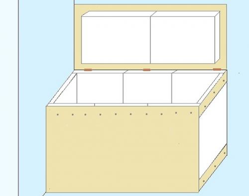 Ящик для картошки своими руками. Особенности хранения картошки в ящике на балконе 04 Ящик для картошки своими руками. Особенности хранения картошки в ящике на балконе 04