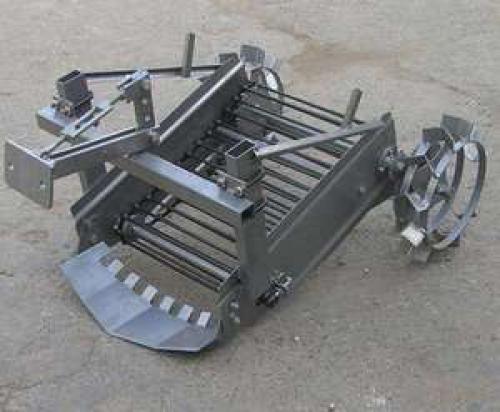 Как правильно копать картошку мотоблоком. Как копать картофель мотоблоком? 04