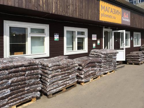 Мульча из сосновой коры