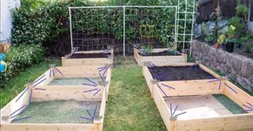 Как сделать грядки. Как сделать высокие грядки своими руками.