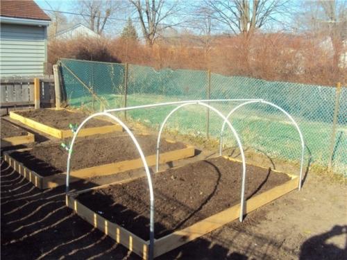Самодельные теплицы под перец. Парник из полипропиленовых труб