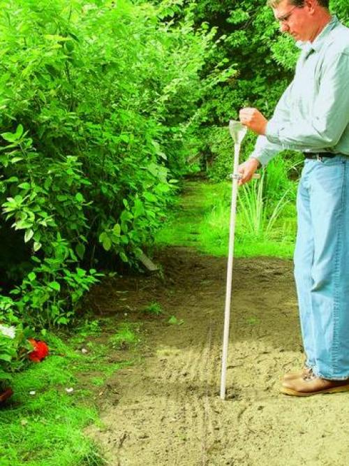Приспособление для посадки свеклы. 