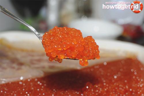 Как убрать горечь из икры. Почему красная икра горчит?