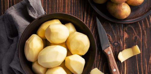 Картофельные очистки рецепт. 6 нестандартных способов очистки картофеля