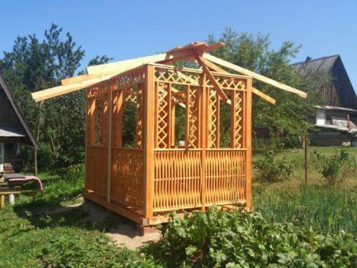 Беседка своими руками 06