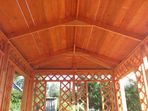 Беседка своими руками 08