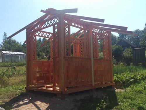 Беседка своими руками 05