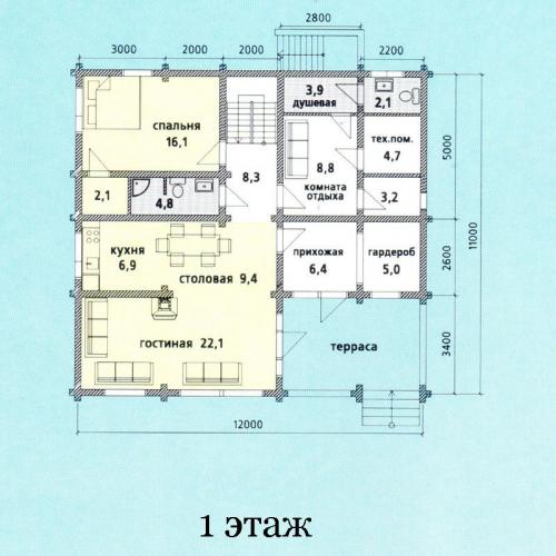 Коттедж бизнес-класса 03