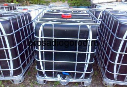 Бак для полива еврокуб. Еврокуб