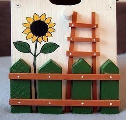 Делаем и декорируем скворечник 05