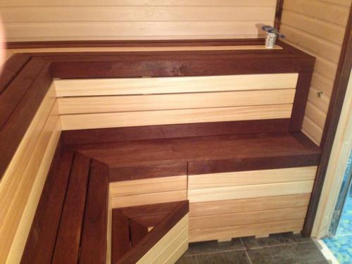 Отделка парной 03