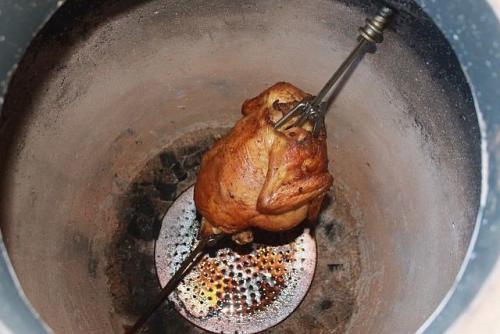 Установка стационарного тандыра на дачном участке 07