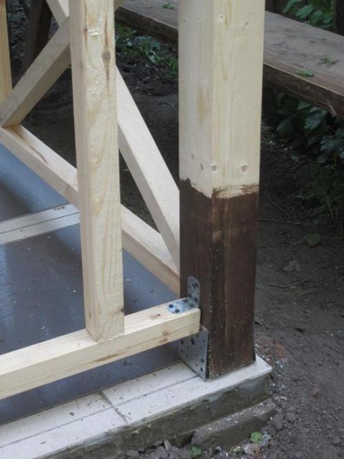 Беседка в сад 07