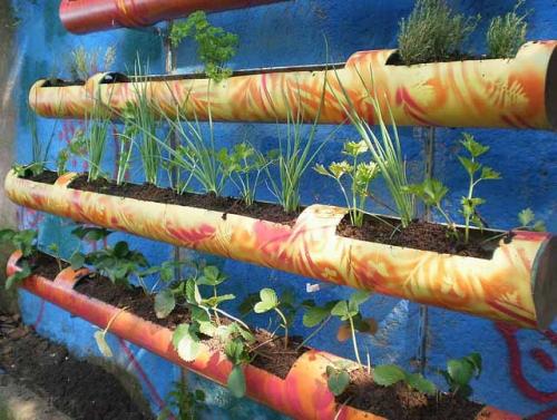 Вертикальное озеленение. Идеи 05