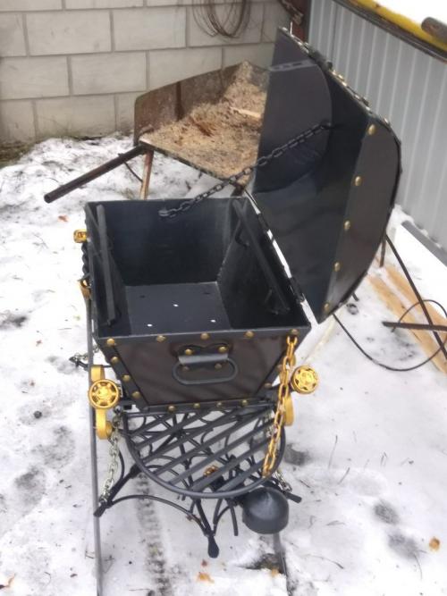 Прикольный мангал 02