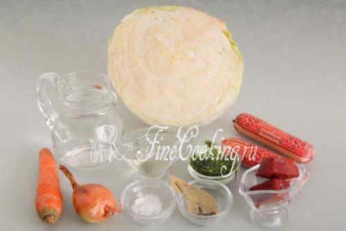 Красная капуста тушеная. Тушеная красная капуста 10