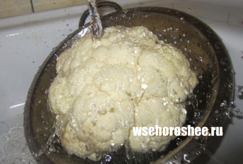 Как бланшировать цветную капусту. Заморозка цветной капусты