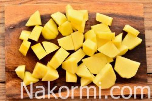 Суп из брокколи и цветной капусты с сыром. Приготовление