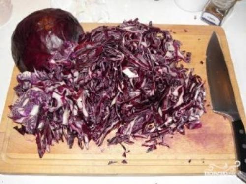 Тушеная краснокочанная капуста по-чешски. Тушеная красная капуста по-чешски