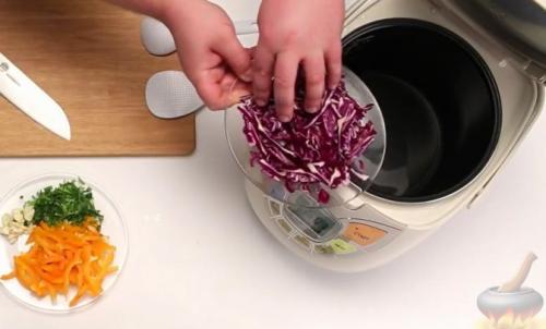 Щи из краснокочанной капусты 22