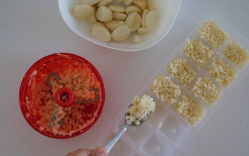 Заморозка чеснока на зиму. Как заморозить чеснок