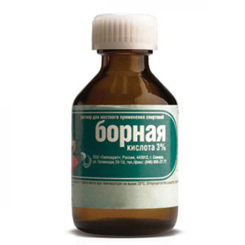 Можно ли капать в уши борную кислоту. Борный спирт и борная кислота – в чем различие?