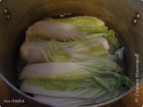 Засолка пекинской капусты.