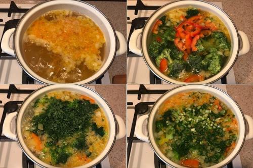 Постный суп пюре из брокколи и цветной капусты. Суп из брокколи диетический и постный