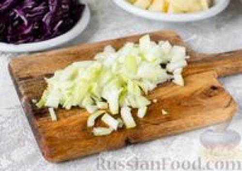 Щи из краснокочанной капусты 03