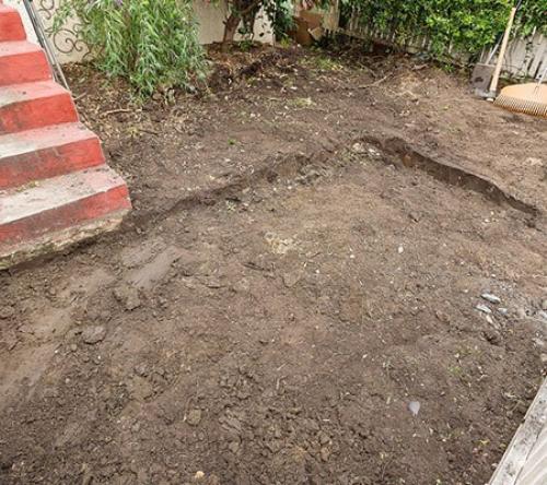 Как сделать небольшую площадку 01