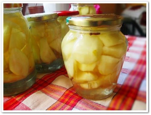 Груши на зиму. Груши в собственном соку