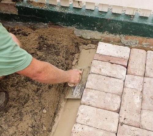 Как сделать небольшую площадку 06