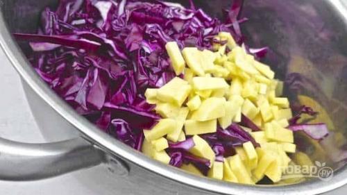 Суп из капусты краснокочанной капусты. ДЕНЬ ПЕРВОГО БЛЮДА. Суп из красной капусты (3) 15 Суп из капусты краснокочанной капусты. ДЕНЬ ПЕРВОГО БЛЮДА. Суп из красной капусты (3) 15